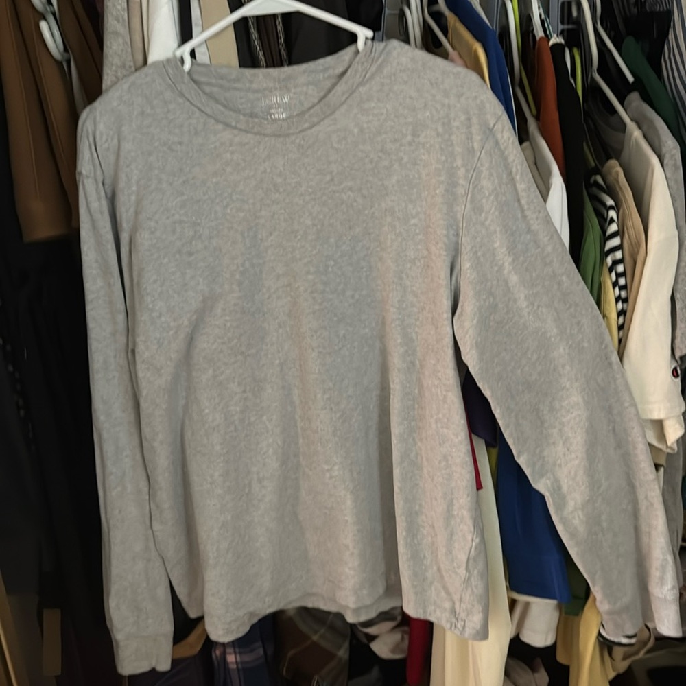 J. Crew men’s long sleeve shirt